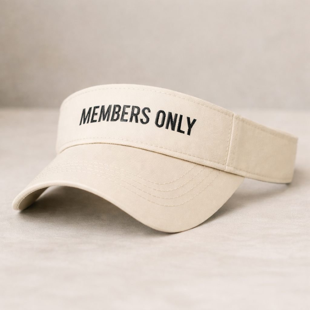Members Only Visor view 3